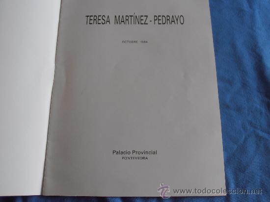 Libros de segunda mano: TERESA MARTINEZ PEDRAYO - Foto 2