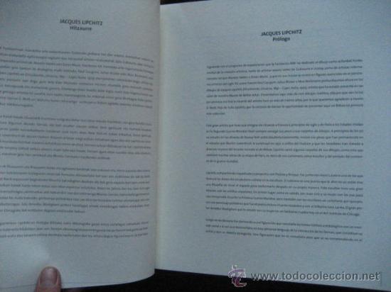 Libros de segunda mano: jacques lipchitz, interaccion de formas, catalogo 2006 ( vnd2 - Foto 5