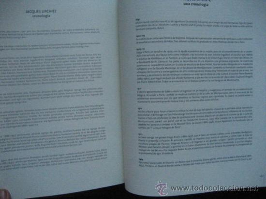 Libros de segunda mano: jacques lipchitz, interaccion de formas, catalogo 2006 ( vnd2 - Foto 19