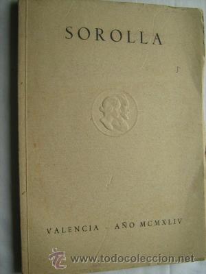 Libros de segunda mano: SOROLLA. CAT&Aacute;LOGO. 1944 - Foto 1