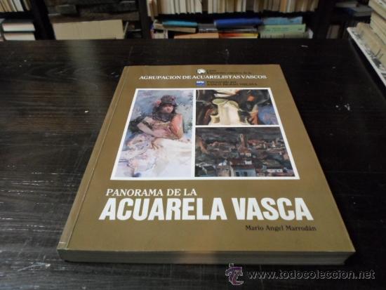 Libri di seconda mano: Mario Angel Marrodan, Panorama de la acuarela vasca LXXV, Exposicion colectiva de acuarelistas