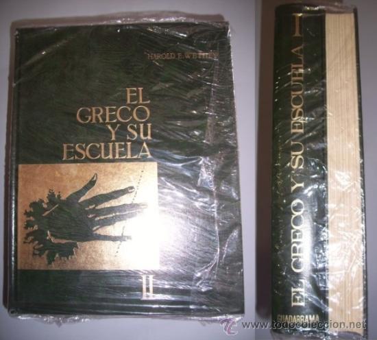 Libros de segunda mano: WETHEY, Harold E. El Greco y su escuela - Foto 1