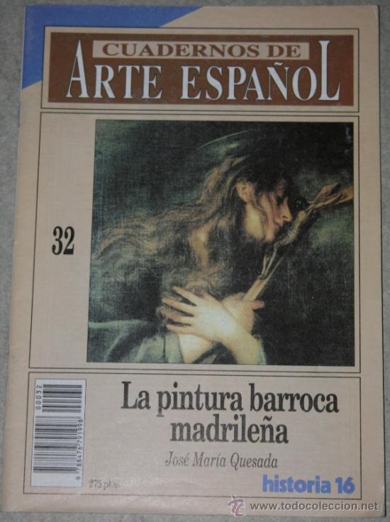 Libros de segunda mano: La pintura barroca madrile&ntilde;a, Cuadernos de Arte Espa&ntilde;ol n&uacute;mero 32