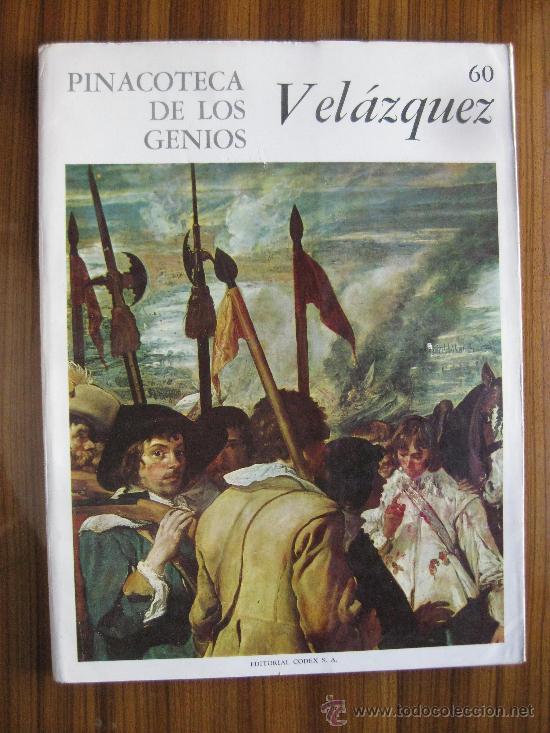 Libros de segunda mano: VELAZQUEZ - PINACOTECA DE LOS GENIOS NUMERO 60 - EDITORIAL CODEX - Foto 1