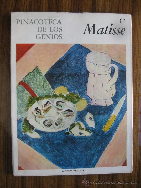 Libros de segunda mano: MATISSE - PINACOTECA DE LOS GENIOS NUMERO 43 - EDITORIAL CODEX - Foto 1