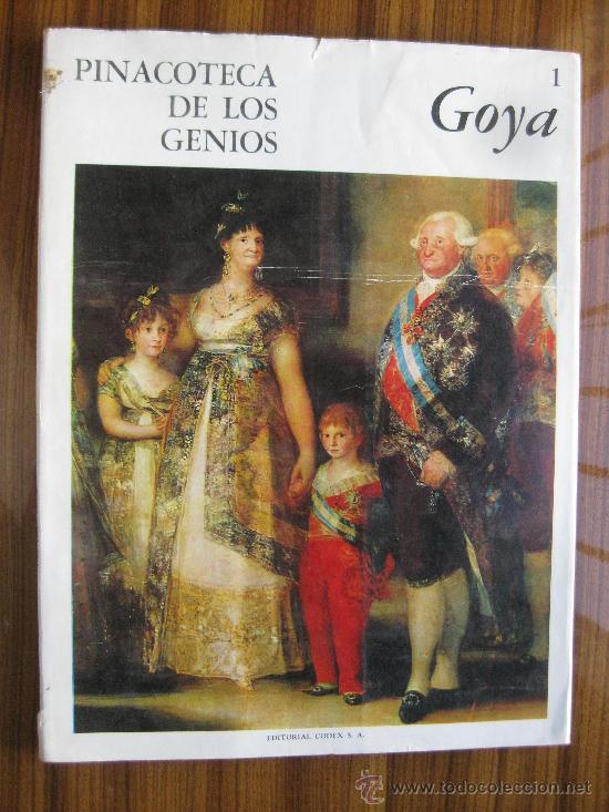 Libros de segunda mano: GOYA - PINACOTECA DE LOS GENIOS NUMERO 1 - EDITORIAL CODEX - Foto 1
