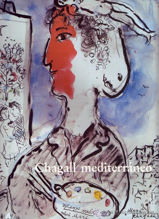 Libros de segunda mano: CHAGALL MEDITERRANEO. Andr&eacute; Verdet. - Foto 1