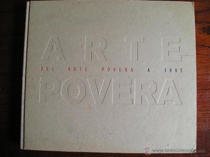 Gebrauchte B&uuml;cher: ARTE POVERA. DEL ARTE POVERA A 1985. MINISTERIO DE CULTURA. 1985.