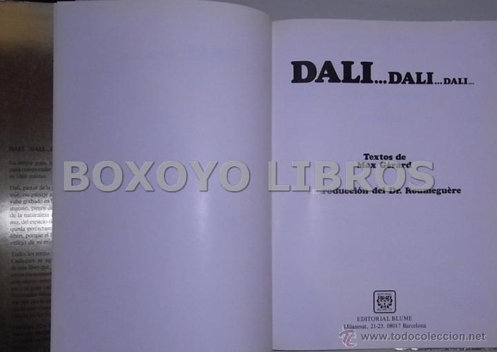 Libros de segunda mano: GERARD, Max (Textos). Dal&iacute;...Dal&iacute;...Dal&iacute;... - Foto 2