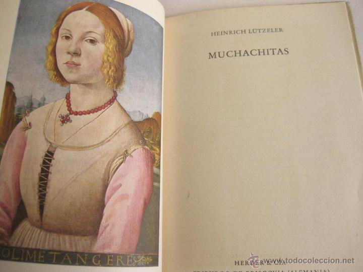 Libros de segunda mano: MUCHACHITAS. HEINRICH LUTZELER - Foto 4