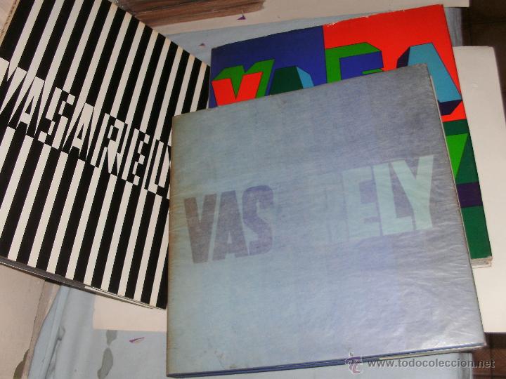 Libros de segunda mano: VASARELY - 3 TOMOS - - Foto 9