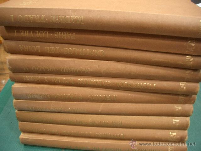 Gebrauchte B&uuml;cher: MUSEOS Y MONUMENTOS SALVAT 1964-1966 LOTE DE 10 TOMOS