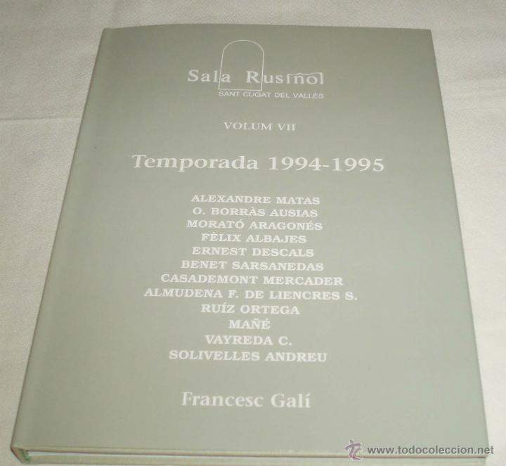 Gebrauchte B&uuml;cher: libro de varios pintores expuestos en la sala rusi&ntilde;ol temporada 1994-1995