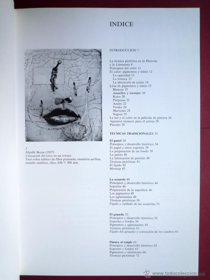 Libros de segunda mano: T&Eacute;CNICAS DE LA PINTURA. LIBSA, 1990 - Foto 2