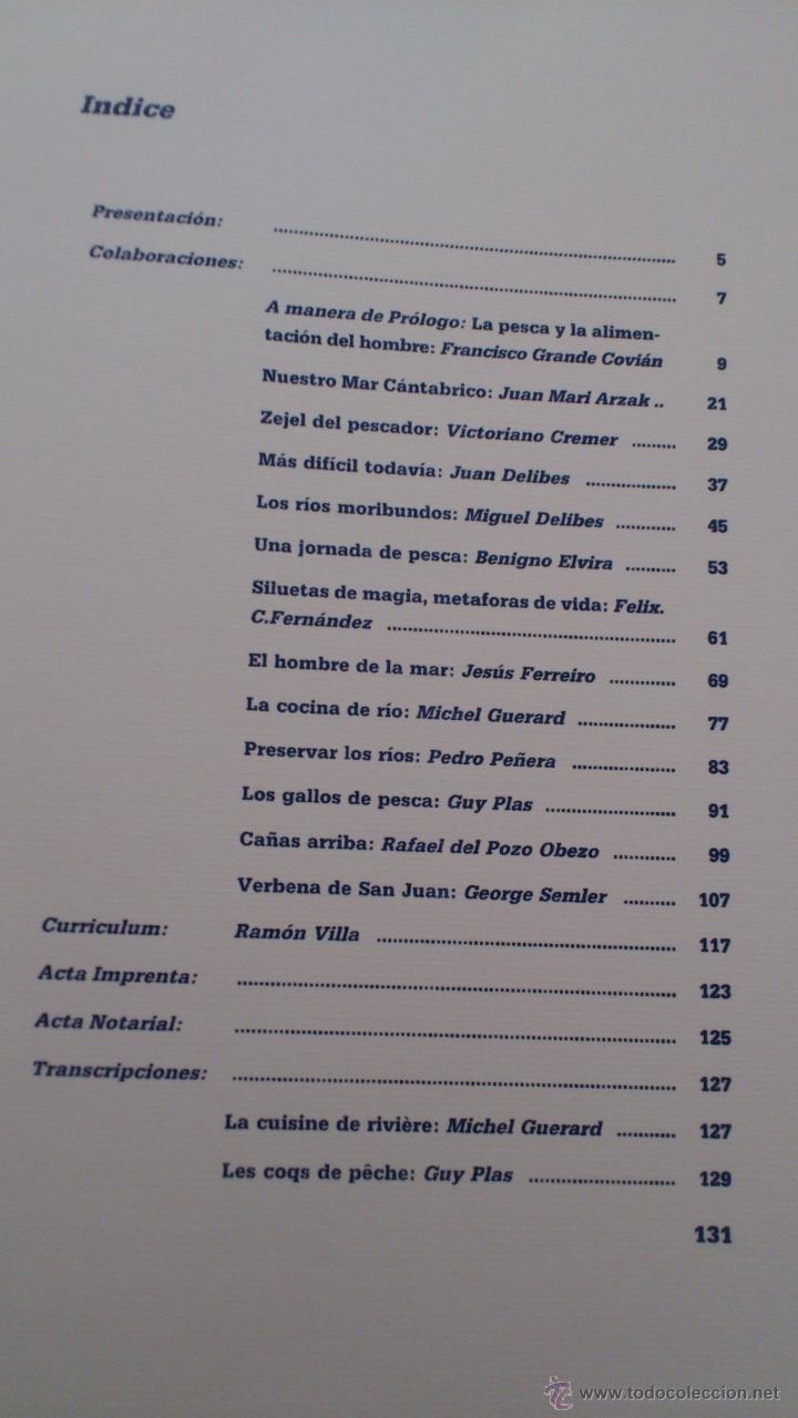 Libros de segunda mano: La Pesca. Ram&oacute;n Villa - Foto 13