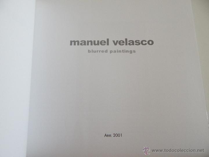 Libros de segunda mano: Blurred paintings - Manuel Velasco, 2001 - Foto 3