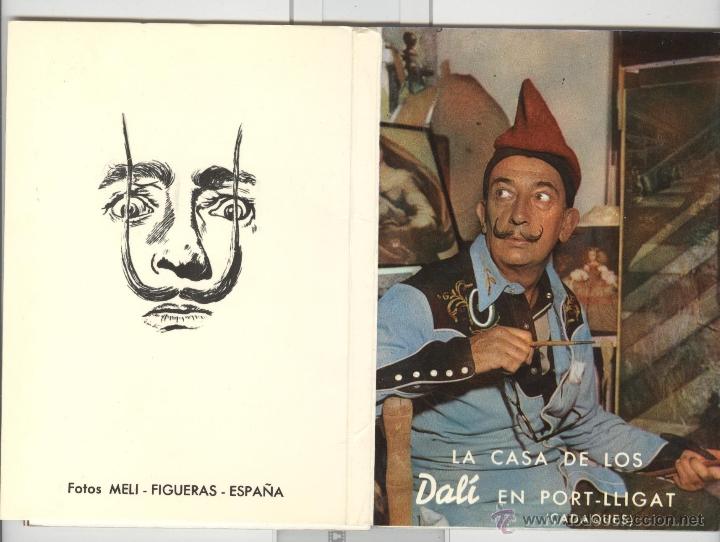 Libros de segunda mano: libreto con 10 postales. La casa de los Dal&iacute; en Port-Lligat (Cadaques). rareza
