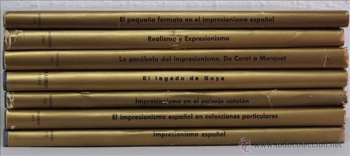 Libros de segunda mano: Antonio F. Fuster, colecci&oacute;n Goya Reaseguros S.A. 7 tomos. Madrid, 1968- - Foto 2