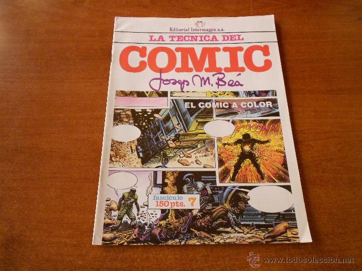 Libros de segunda mano: LA T&Eacute;CNICA DEL COMIC N&ordm; 7 (DE JOSEP M. BE&Aacute;) - Foto 1
