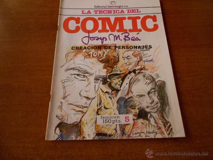 Libros de segunda mano: LA T&Eacute;CNICA DEL COMIC N&ordm; 5 (DE JOSEP M. BE&Aacute;) - Foto 1