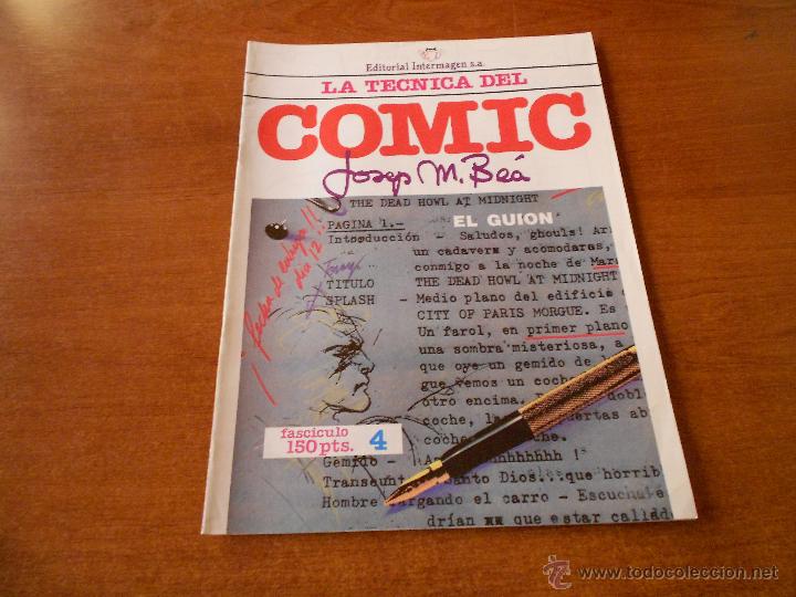 Gebrauchte B&uuml;cher: LA T&Eacute;CNICA DEL COMIC N&ordm; 4 (DE JOSEP M. BE&Aacute;)