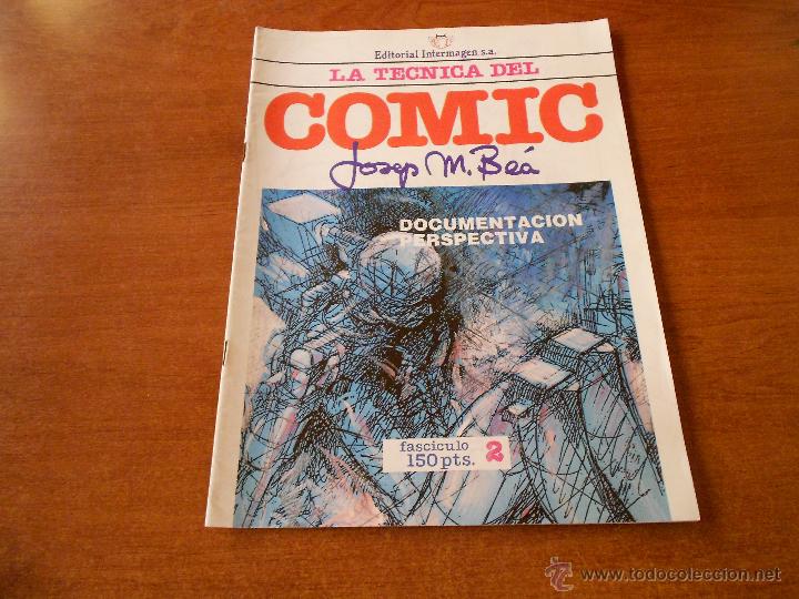 Libros de segunda mano: LA T&Eacute;CNICA DEL COMIC N&ordm; 2 (DE JOSEP M. BE&Aacute;) - Foto 1