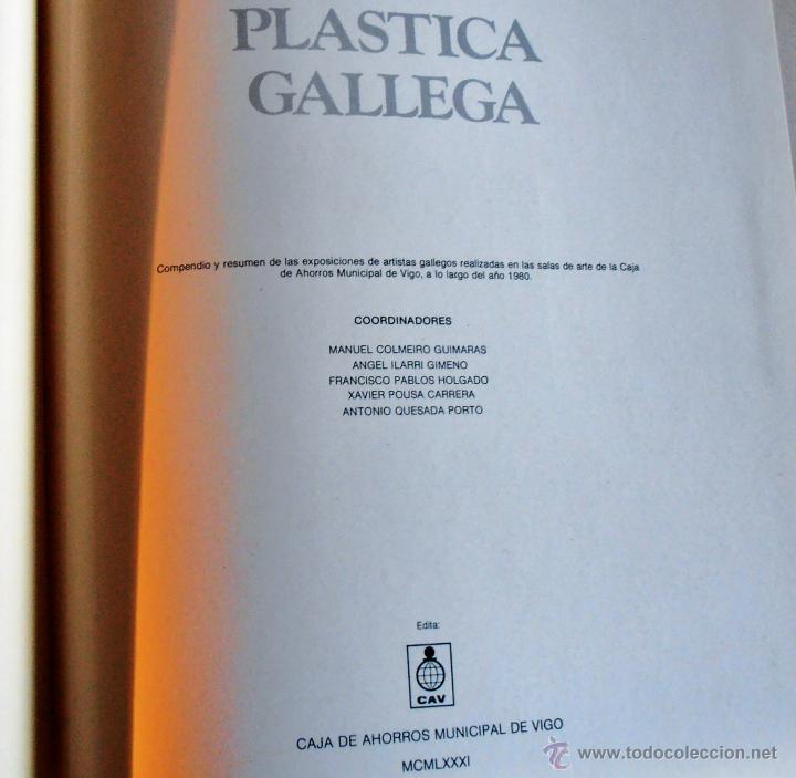 Libros de segunda mano: PLASTICA GALLEGA - Foto 2