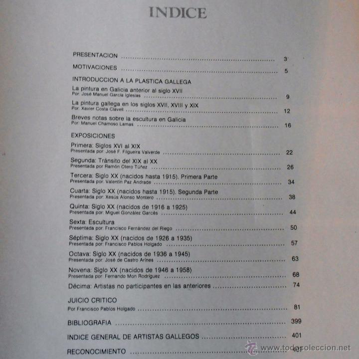 Libros de segunda mano: PLASTICA GALLEGA - Foto 4