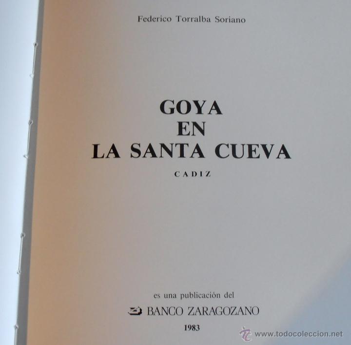Libros de segunda mano: GOYA EN LA SANTA CUEVA - Foto 3