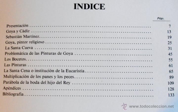 Libros de segunda mano: GOYA EN LA SANTA CUEVA - Foto 4