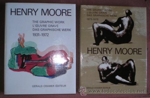 Libros de segunda mano: CRAMER, G., GRANT, A. Y MITCHINSON, D: HENRY MOORE. 2 vols. I- 1931-1972 II- 1973-1975