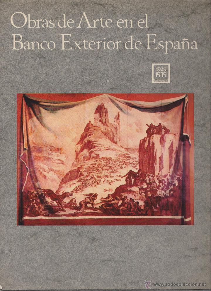 Libros de segunda mano: libro obras de arte en el banco exterior de espa&ntilde;a de 1979