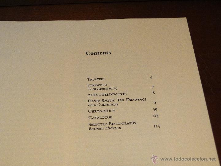 Libros de segunda mano: David Smith: The Drawings.-CUMMINGS, PAUL [ DAVID SMITH ] - Foto 2