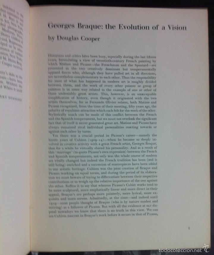 Libros de segunda mano: George Braque. Catalogue. 1956 - Foto 3