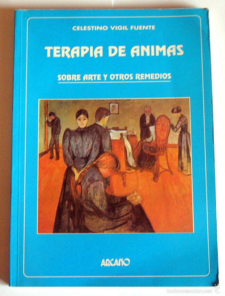 Libros de segunda mano: TERAPIA DE ANIMAS - SOBRE ARTE Y OTROS REMEDIOS - CELESTINO VIGIL FUENTE