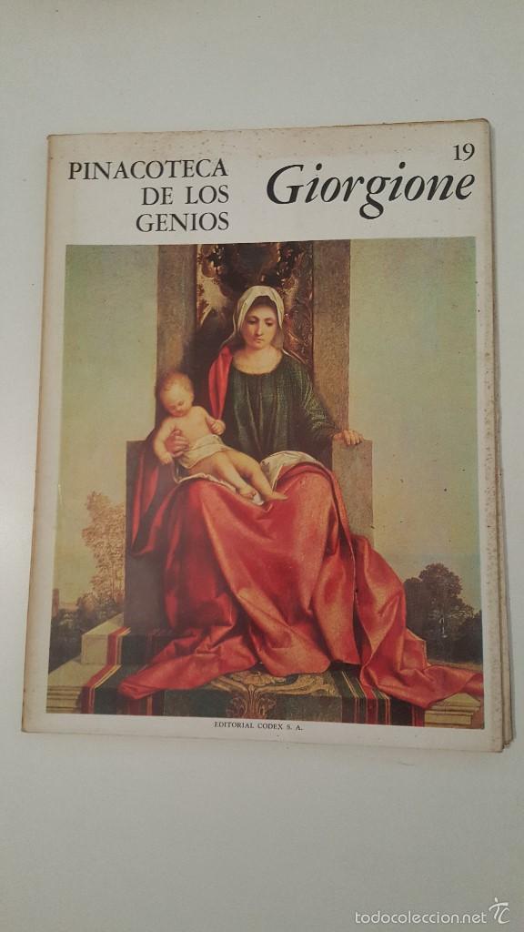 Libros de segunda mano: PINACOTECA DE LOS GENIOS  -- GIORGIONE  - EDITORIAL CODEX - Foto 1