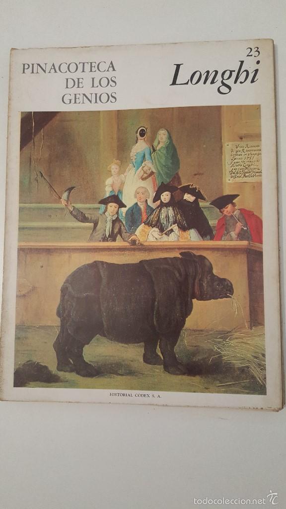 Libros de segunda mano: PINACOTECA DE LOS GENIOS  -- LONGHI  - EDITORIAL CODEX - Foto 1