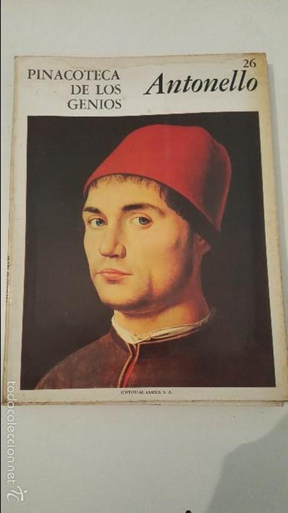 Libros de segunda mano: PINACOTECA DE LOS GENIOS  -- ANTONELLO  - EDITORIAL CODEX - Foto 1