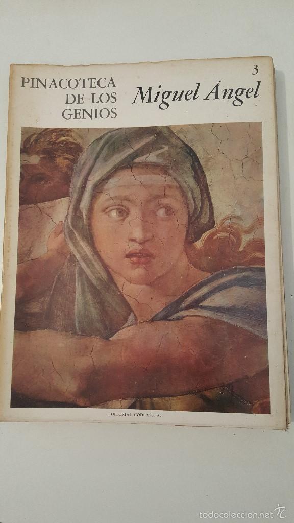 Libros de segunda mano: PINACOTECA DE LOS GENIOS  -- MIGUEL ANGEL  - EDITORIAL CODEX - Foto 1