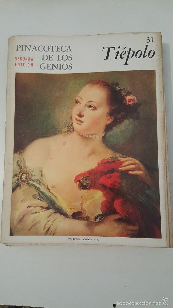Libros de segunda mano: PINACOTECA DE LOS GENIOS  -- TIEPOLO  - EDITORIAL CODEX - Foto 1