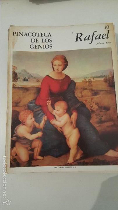 Libros de segunda mano: PINACOTECA DE LOS GENIOS -- RAFAEL - EDITORIAL CODEX - Foto 1