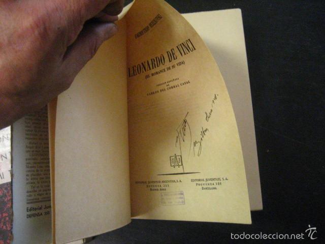 Libros de segunda mano: LEONARDO DE VINCI, DEMETRIO MEREJKOVSKI - Foto 2