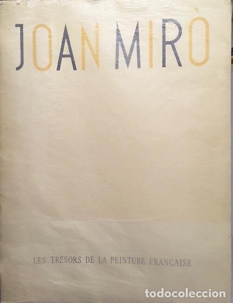 Libros de segunda mano: Queneau : Joan Miró ou Le Poète Préhistorique (Skira 1949. Gran formato. Láminas montadas. Papel reg - Foto 3 - 65652142