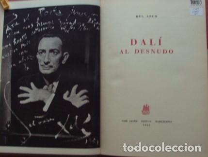 Libros de segunda mano: Dal&iacute;, al desnudo - ARCO, Manuel del - Foto 2