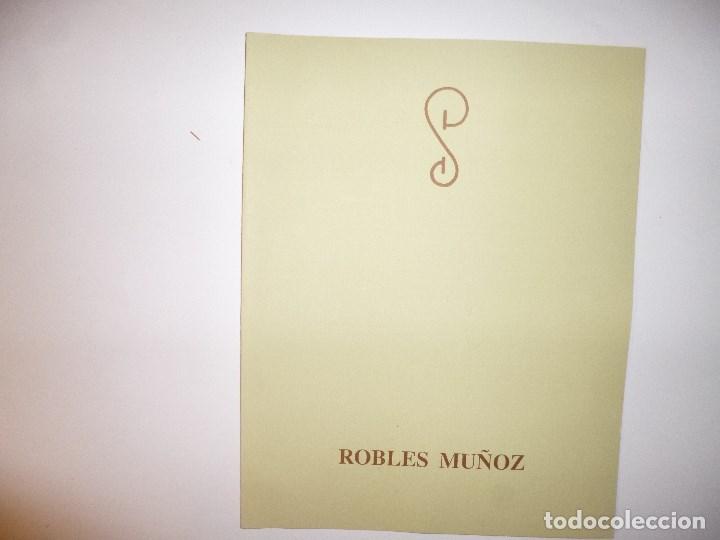 Second hand books: catalogo Robles Mu&ntilde;oz Galeria Sokoa