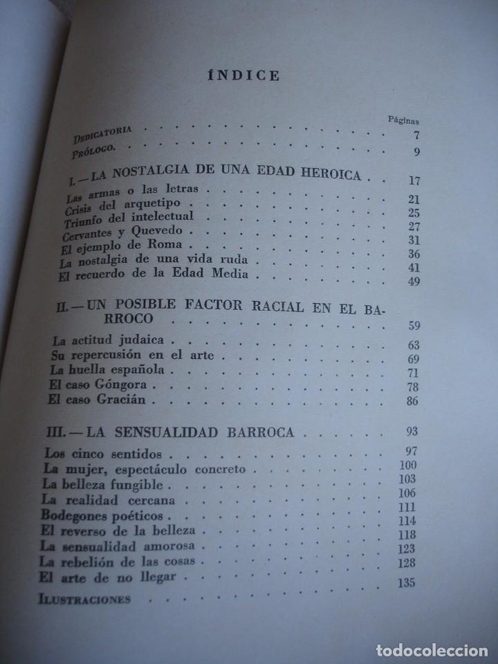 Libros de segunda mano: DIAZ-PLAJA, GUILLERMO: EL ESPIRITU DEL BARROCO - Foto 11