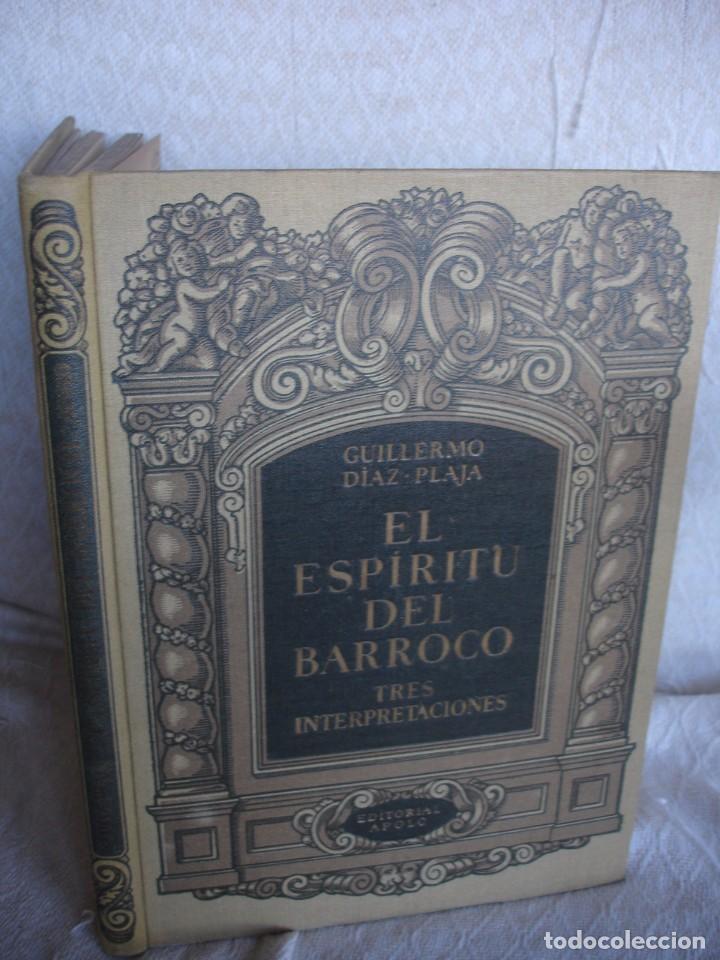 Libros de segunda mano: DIAZ-PLAJA, GUILLERMO: EL ESPIRITU DEL BARROCO - Foto 14