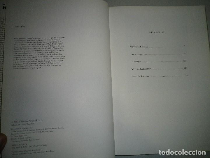 Libros de segunda mano: WILLEM DE KOONING  SALLY  YARD EDICIONES POLIGRAFA1997 - Foto 2