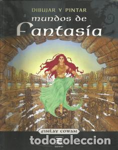 Libros de segunda mano: Dibujar y pintar mundos de fantas&iacute;a &ndash; Finlay Cowan