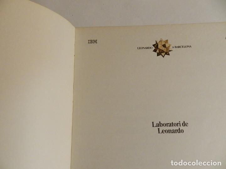 Libros de segunda mano: LABORATORI DE LEONARDO : LEONARDO A BARCELONA 1984 - Foto 2